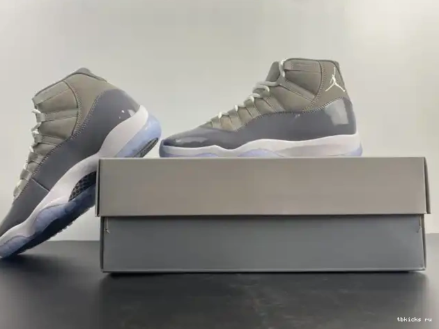 Reps TB 'Cool Grey' Jordan 11 CT8012 005 Retro Air 0525